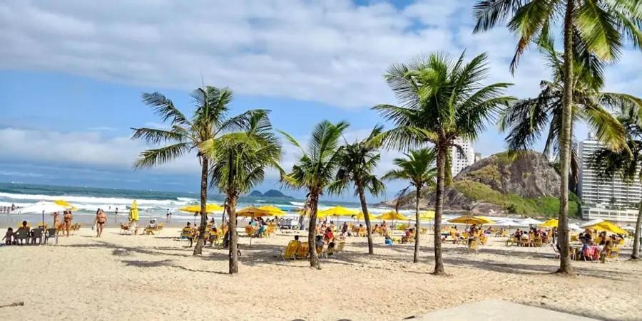 Apartamento Para Ate 8 Pessoas! 2 Quartos, Praia Da Enseada กัวรูจา ภายนอก รูปภาพ